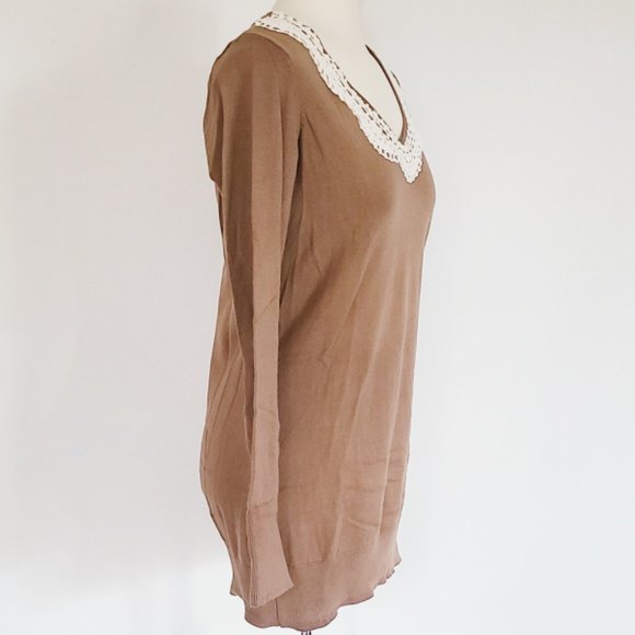 Refashioned Vintage Button Cuffed Sweater (M/L) - Picture 3 of 7